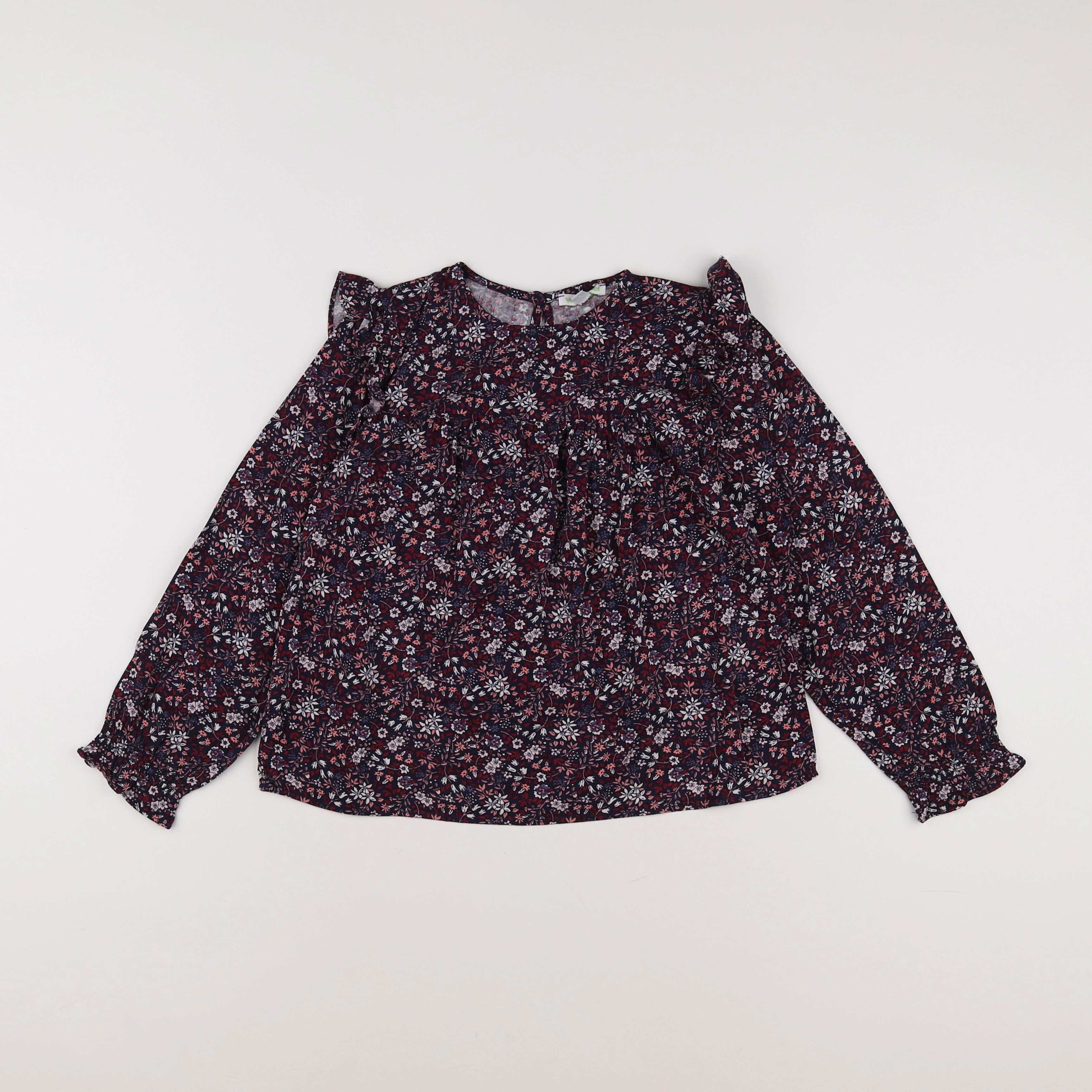 Vertbaudet - blouse multicolore - 8 ans